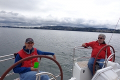 sailing at the rendezvous