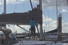 people on sailboat