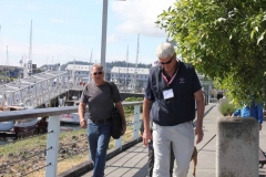 people at docks