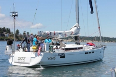 sailing at rendezvous