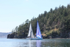 sailing at rendezvous