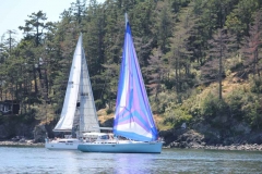 sailing at rendezvous