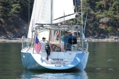sailing at rendezvous