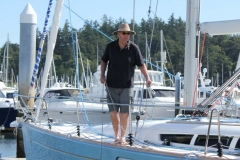 people on sailboat