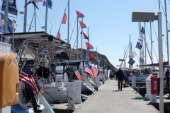 people on dock