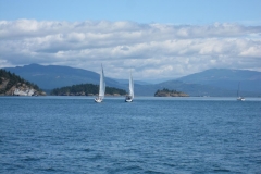 sailing at the rendezvous