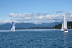 sailing at the rendezvous