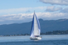 sailing at the rendezvous