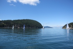 sailing at the rendezvous