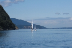 sailing at the rendezvous