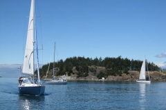 sailing at the rendezvous