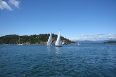 sailing at the rendezvous