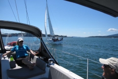 sailing at the rendezvous