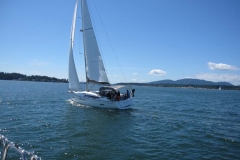 sailing at the rendezvous
