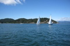 sailing at the rendezvous