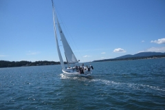 sailing at the rendezvous