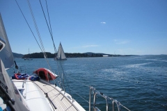 sailing at the rendezvous