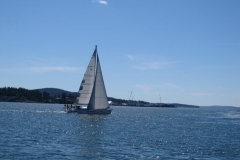 sailing at the rendezvous