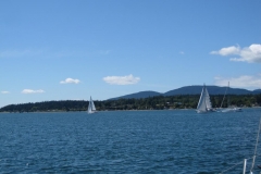 sailing at the rendezvous