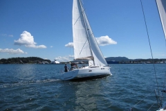 sailing at the rendezvous
