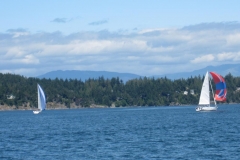 sailing at the rendezvous