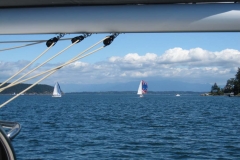 sailing at the rendezvous