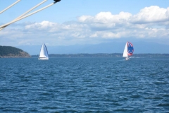sailing at the rendezvous
