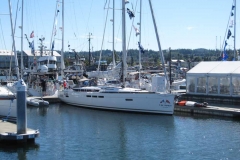 sailboats at dock