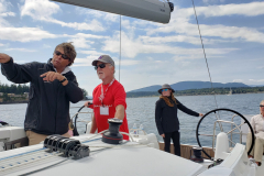 people sailing at jeanneau rendezvous