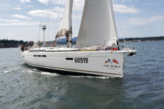 people sailing at jeanneau rendezvous