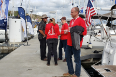 people on dock at jeanneau rendezvous