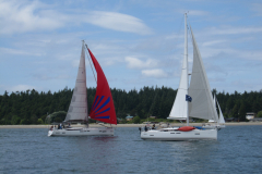 sailing at rendezvous 