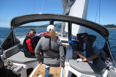 boat sailing at 2021 Jeanneau Rendezvous