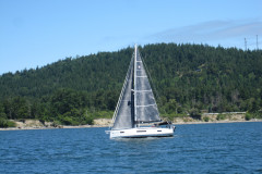 boat sailing at 2021 Jeanneau Rendezvous