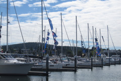 docked boats at 2021 Jeanneau Rendezvous