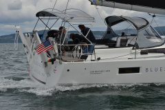 sailing at 2022 PNW Jeanneau Rendezvous