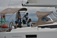 sailing at 2022 PNW Jeanneau Rendezvous