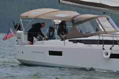 sailing at 2022 PNW Jeanneau Rendezvous