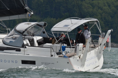 sailing at 2022 PNW Jeanneau Rendezvous