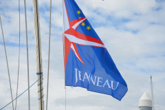 flag at PNW Jeanneau Rendezvous