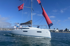 sailing at jeanneau rendezvous