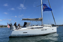 sailing at jeanneau rendezvous
