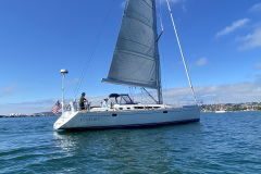sailing at jeanneau rendezvous