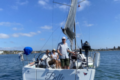 sailing at jeanneau rendezvous