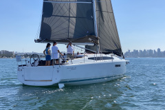 sailing at jeanneau rendezvous