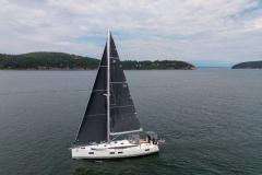 boat sailing at Jeanneau rendezvous event