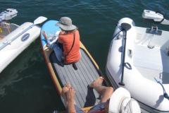 paddleboarding