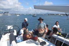 people on sailboat