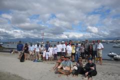 people on beach SoCal Jeanneau Rendezvous