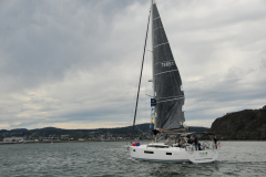 boat sailing at Jeanneau rendezvous event